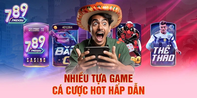 Tổng hợp các tựa game cá cược hấp dẫn tại 88vin